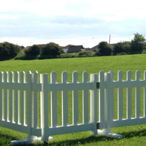 Temporary Picket Fence Gate