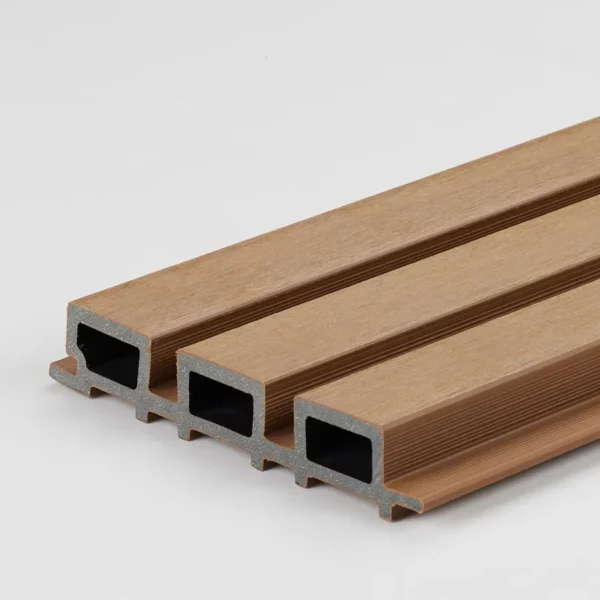 Duratech Slatted Composite Cladding Teak - Image 3