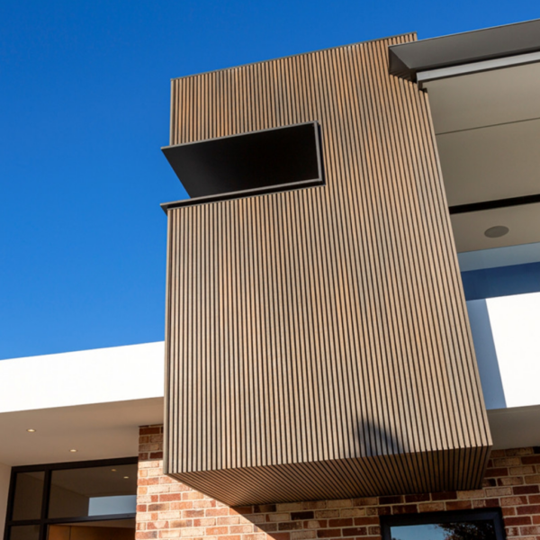 Duratech Slatted Composite Cladding Teak - Image 2