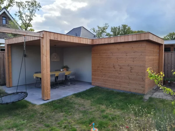 Eco Wood Log Cabin Profile 28mm X 145mm X 3000mm - Image 4
