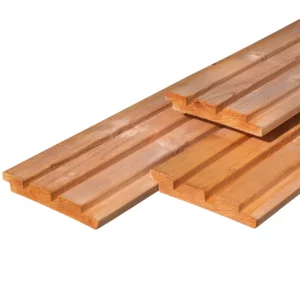 Eco Wood Slatted Triple Profile 22mm X 140mm X 4000mm