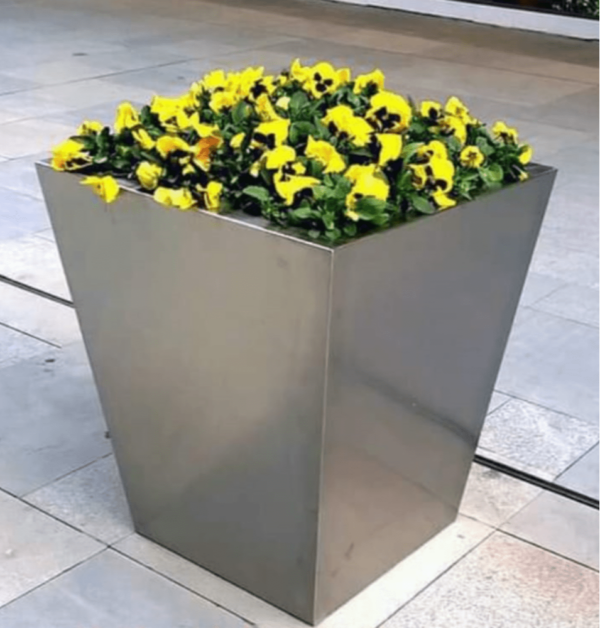Stainless Steel Planters - Image 2