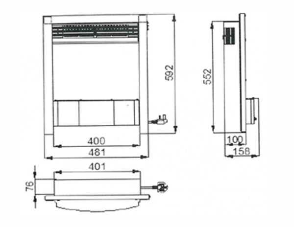 3D Ecoflame™ Electric Fire - Image 8
