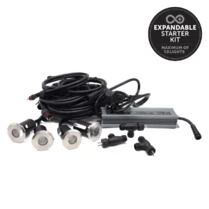 Ellumière Complete Deck Light Kit - 4 Lights