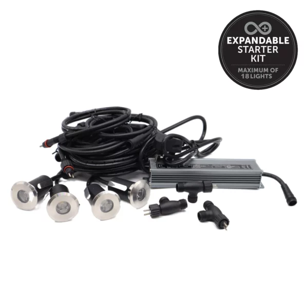 Ellumière Complete Deck Light Kit - 4 Lights