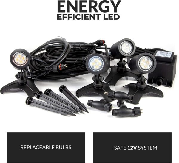 Ellumière Complete Deck Light Kit - 4 Lights - Image 4