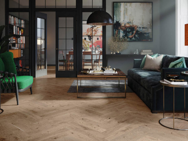 BARISTA OAK FRAPPE BRUSHED MATT LACQURED ENGINEERED FLOORING
