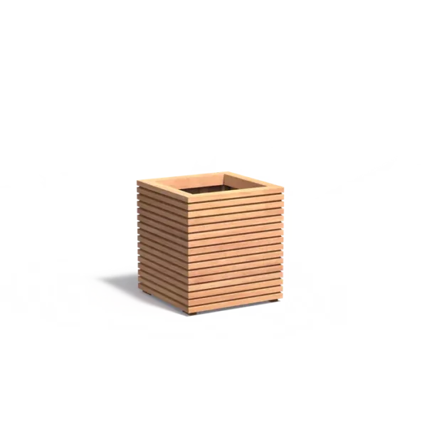 Malaga Rhombus Hardwood Planters - Image 4