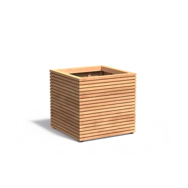 Malaga Rhombus Hardwood Planters - Image 10