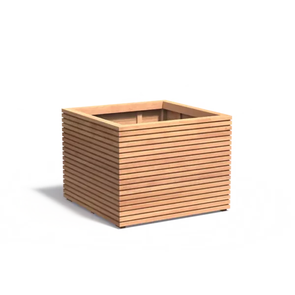 Malaga Rhombus Hardwood Planters - Image 9