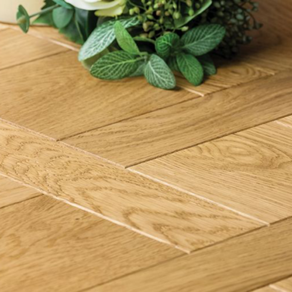Versailles Panel European Oak Light Brushed Unfinished Engineered Flooring - Image 4