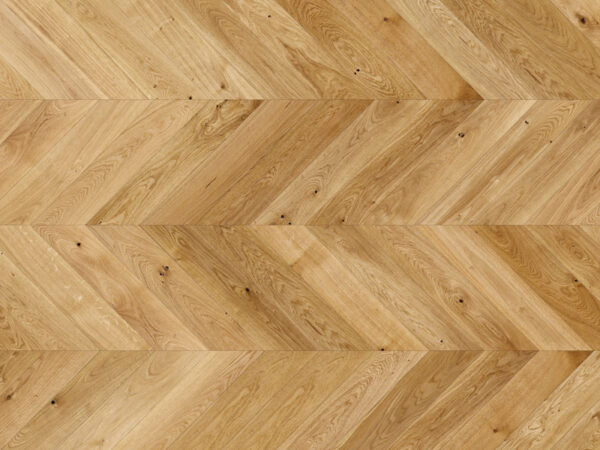 Barista Oak Caramel/Crema Chevron Brushed Matt Lacquered Engineered Flooring