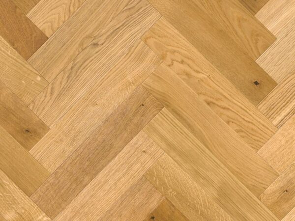 Herringbone Hampton Oak Matt Lacquered Engineered Flooring