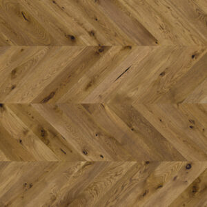 Barista Oak Mainland/Arabica Chevron Brushed Matt Lacquered Engineered Flooring