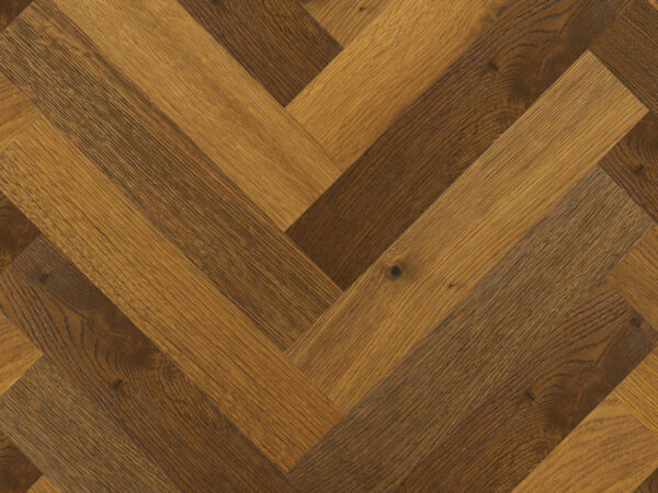 Herringbone Morrison Oak Matt Lacquered Engineered Flooring
