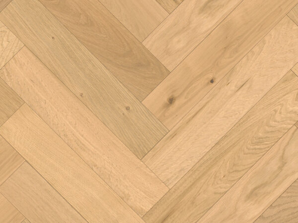 Herringbone Oxford Oak Stained, Brushed & Matt Lacquered Engineered Flooring