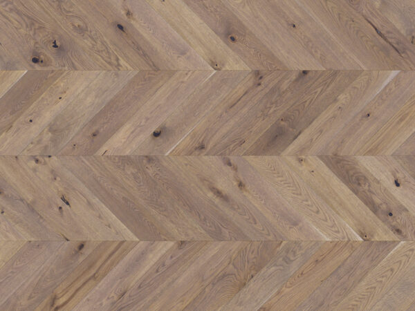Barista Oak Serene/Frappe Chevron Brushed Matt Lacquered Engineered Flooring