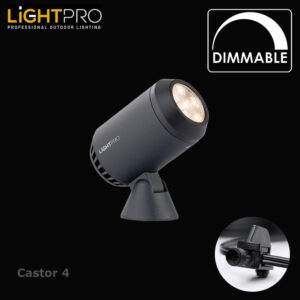 Garden Lightpro Castor 4 12V 3.5W IP44 Dimmable Spotlight