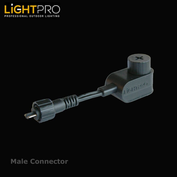 Garden Lightpro Male Connector