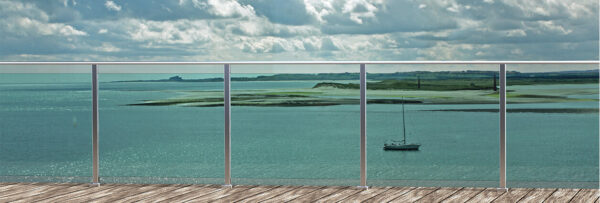 MHG Edge Timeless Bolt Down Includes 10mm Glass
