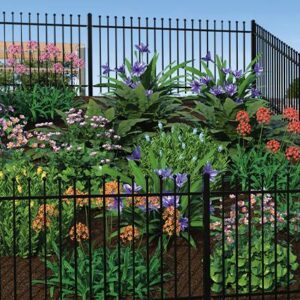 Adjustable Sphere Top Steel Railing