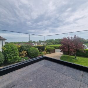 Wedge-Loc Slim Frameless Glass Balustrade Base Fix