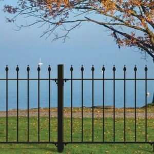 Flame Railhead Steel Railing