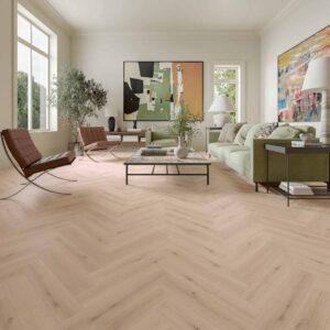 MILANO HERRINGBONE CAMPAGNA OAK LAMINATE FLOORING AC5
