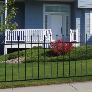 Sphere Top Steel Railing