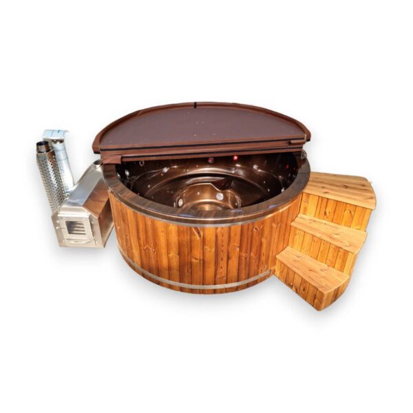 Acrylic hot tub with external heater - Image 2