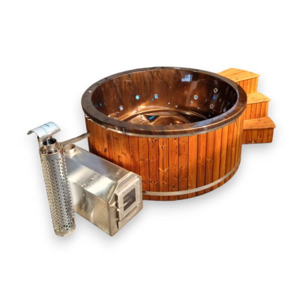 Acrylic hot tub with external heater - Image 9