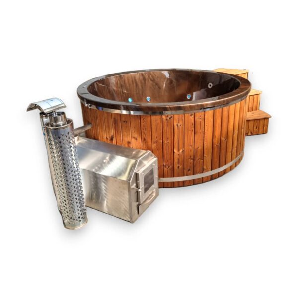 Acrylic hot tub with external heater - Image 10