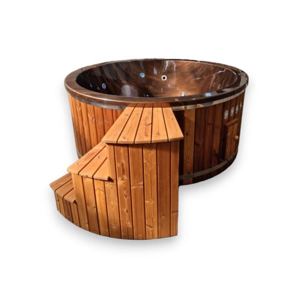 Acrylic hot tub with external heater - Image 11