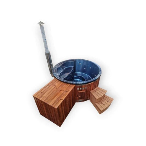 Acrylic hot tub with integrated heater - Image 2
