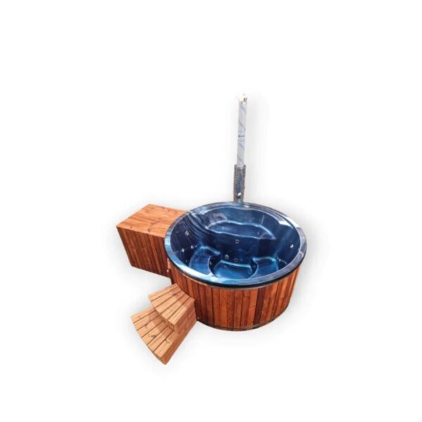 Acrylic hot tub with integrated heater - Image 3