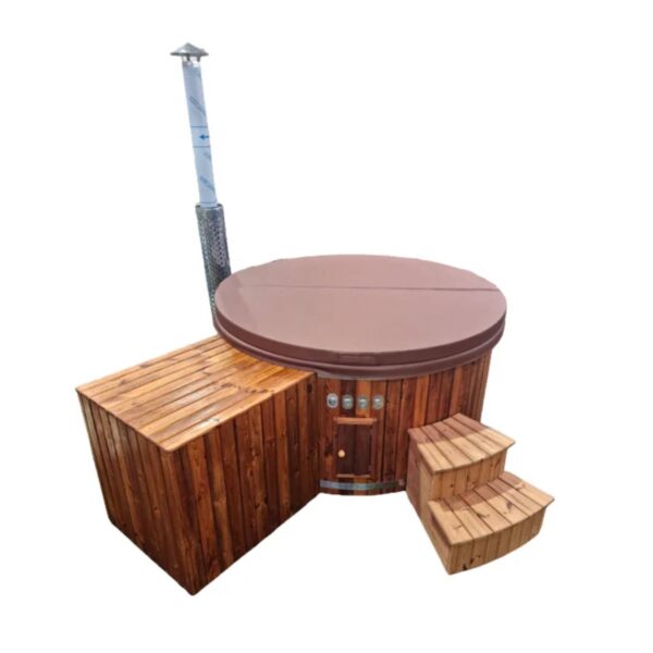 Acrylic hot tub with integrated heater - Image 6