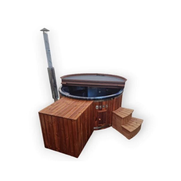 Acrylic hot tub with integrated heater - Image 9