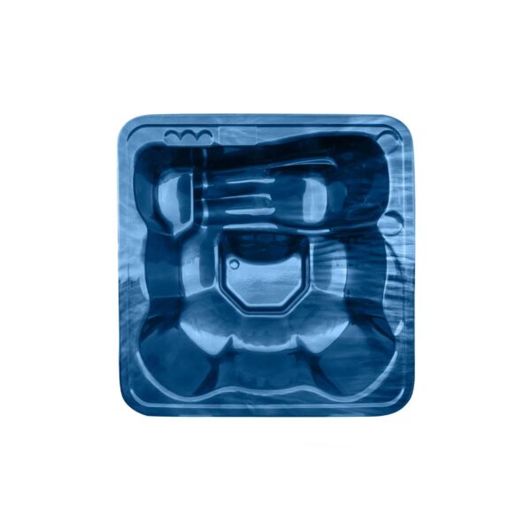 Acrylic square hot tub with external heater - Image 21