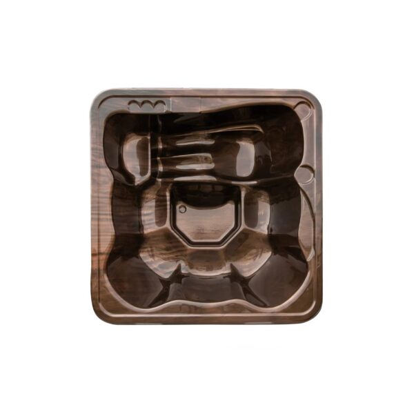 Acrylic square hot tub with external heater - Image 23