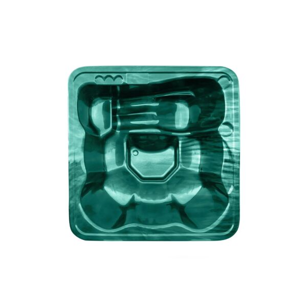 Acrylic square hot tub with external heater - Image 24