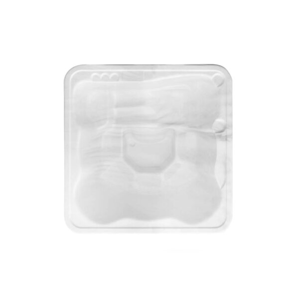 Acrylic square hot tub with external heater - Image 25