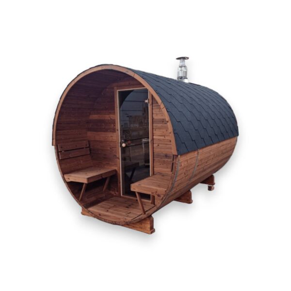 Barrel garden sauna - Image 2