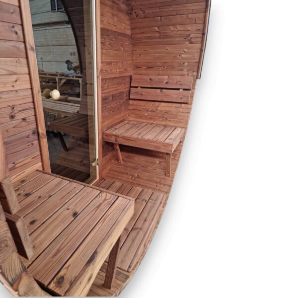Barrel garden sauna - Image 5