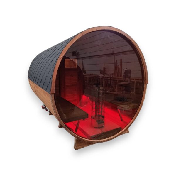 Barrel garden sauna - Image 18