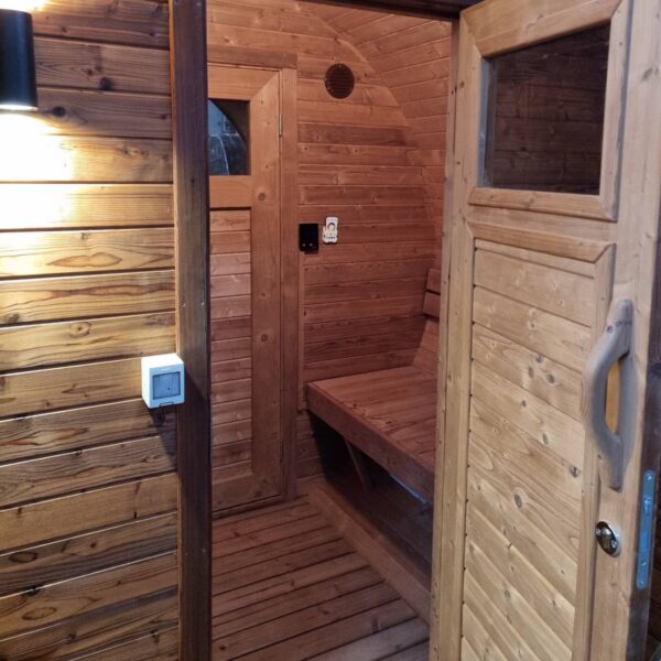 Barrel garden sauna - Image 19