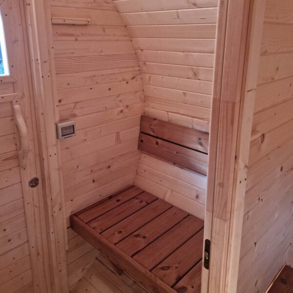 Barrel garden sauna - Image 20