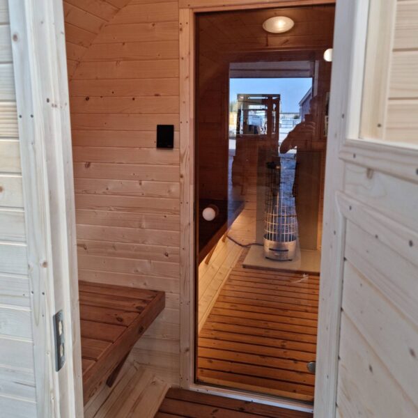 Barrel garden sauna - Image 25