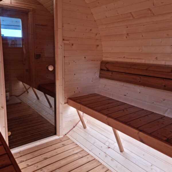 Barrel garden sauna - Image 31