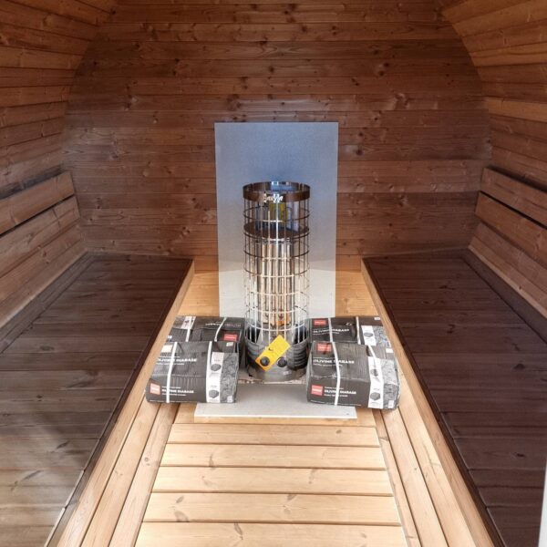 Barrel garden sauna - Image 34