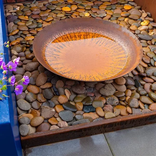 Corten Steel Set Top Edge (2300 x 3 x 390mm) - Image 3